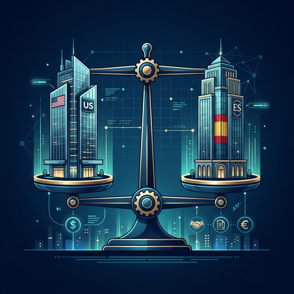LLC en EE.UU. vs SL en España: Comparativa Completa para Emprendedores 2026
